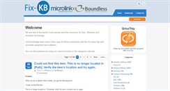Desktop Screenshot of fixkb.com
